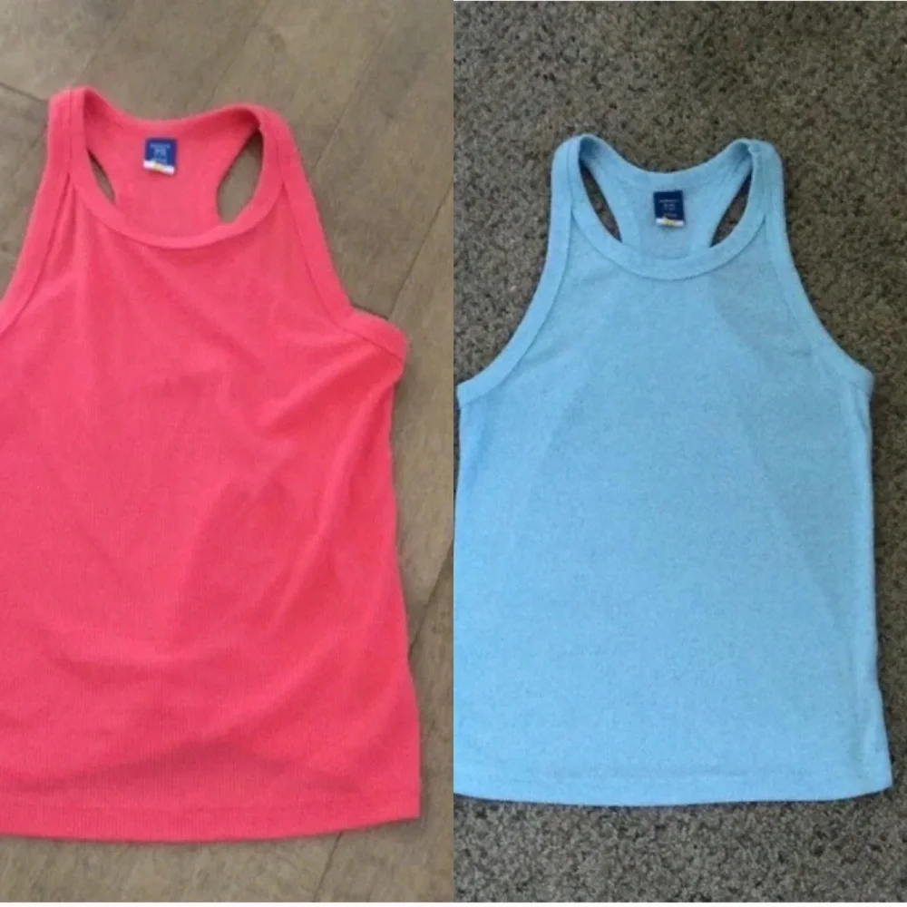 Girls basic tank tops 2pc - Picture 1 of 5